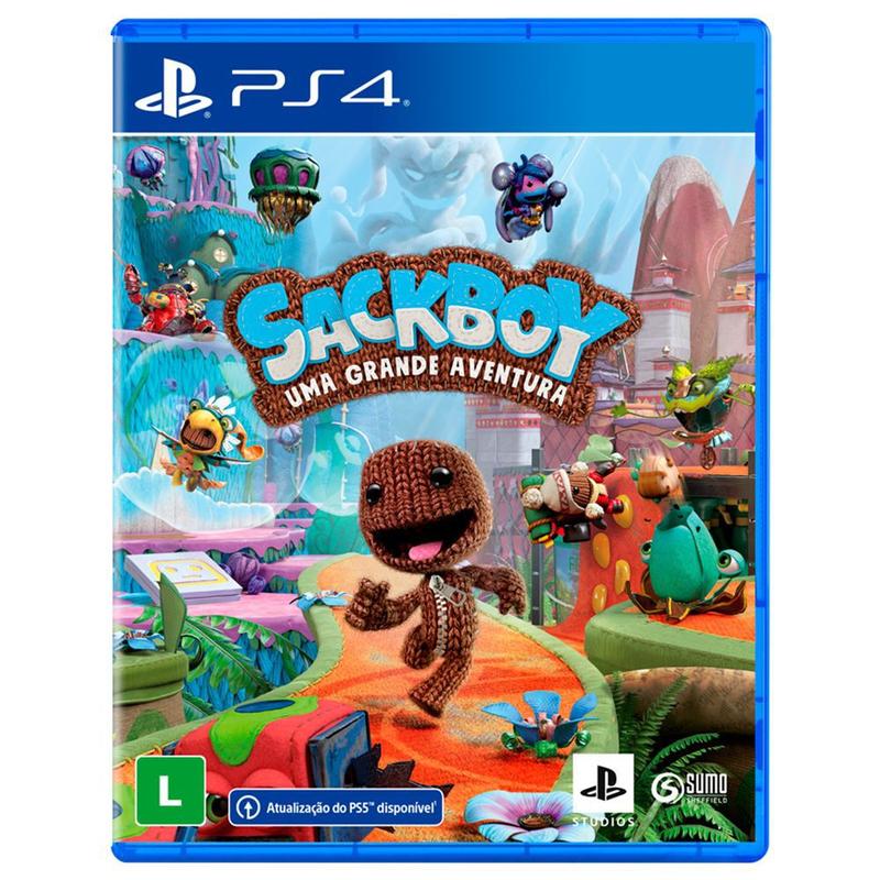 Imagem do produto Sackboy: Uma Grande Aventura PS4 - Físico em Magazine Luiza